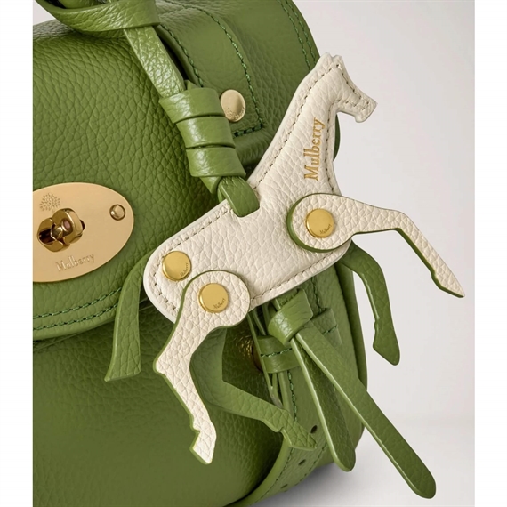 Mulberry Mini Alexa Chalk Horse Fern-Chalk